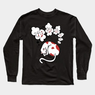 Dreaming cat Long Sleeve T-Shirt